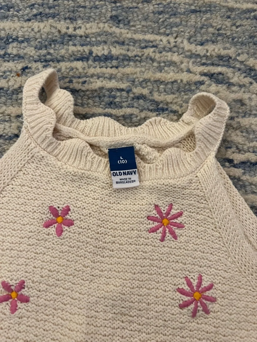 Old Navy Floral Knit Tank